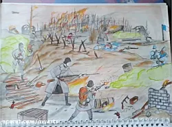 مریم و اردک کوچولو در روزهای جنگی