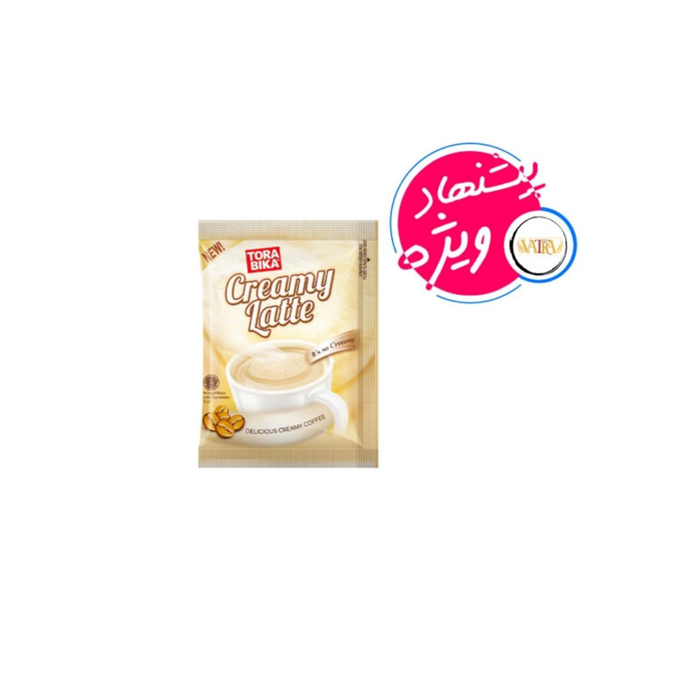 کافی میکس کرمی لاته ( Creamy Latte ) تورابیکا Tora BiKa بسته 20 عددی