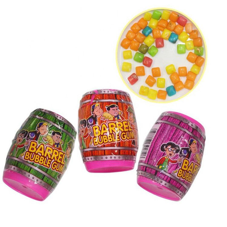 آدامس بادکنکی بشکه رنگی barrel bubble gum