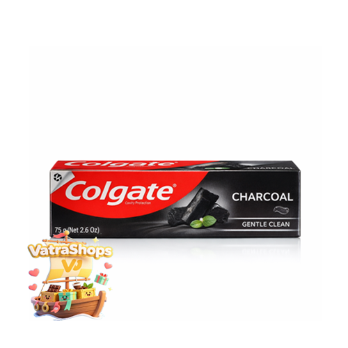 خمیر دندان زغالی کلگیت Gentle Clean سفیدکننده با طعم نعنا 120 گرم