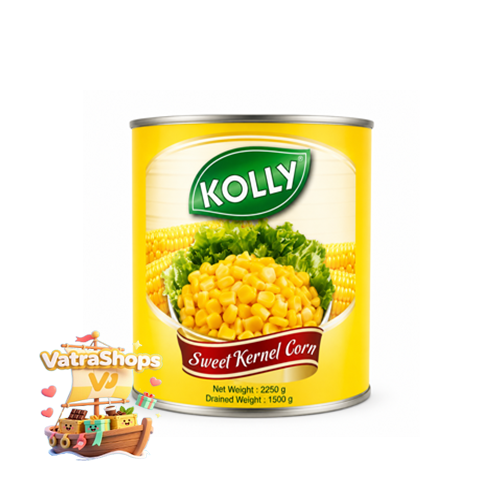 کنسرو ذرت شیرین کولی ۲۲۵۰ گرم (KOLLY Sweet Kernel Corn)