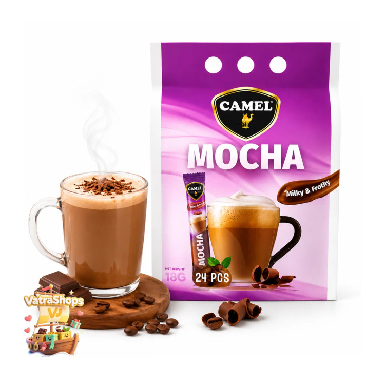 بسته قهوه فوری موکا کمل Milky & Frothy 24 ساشه