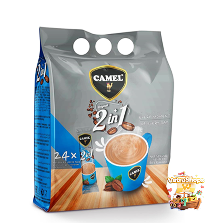 بستهبندی کافی میکس CAMEL 2 in 1