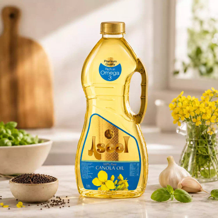 روغن کانولا Aseel اورجینال 1.5 لیتر اصلی