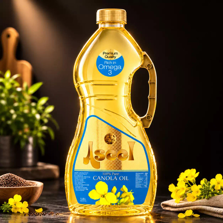 روغن کانولا Aseel اورجینال 1.5 لیتر اصلی