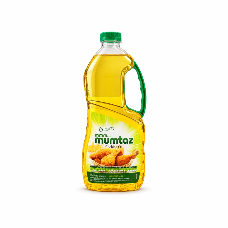 روغن خوراکی ممتاز Mumtaz حجم ۱.۵ لیتر حاوی ویتامین A و D